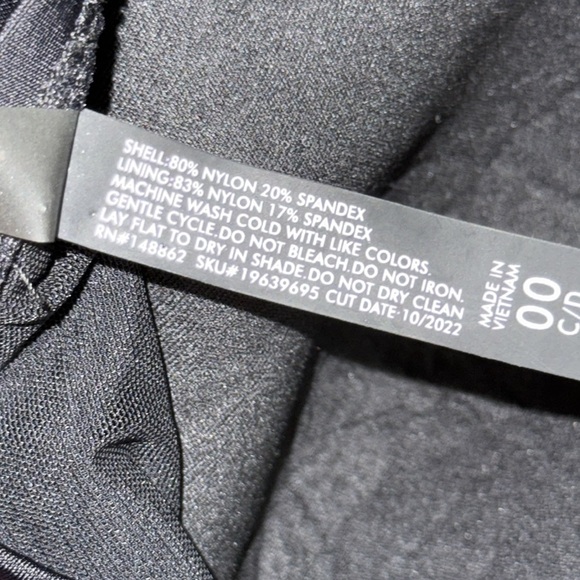 Torrid Wire-Free Racerback Tankini Black - Picture 9 of 13